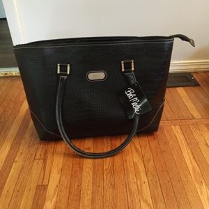 Black Bob Mackie large purse/bag